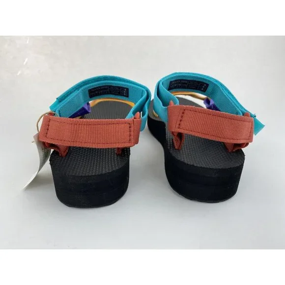 NEW Teva Midform Universal Multi Color Women's Sandals Straps Colorblock Strappy - Picture 6 of 12
